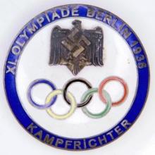 German WWII 1936 Berlin Summer Olympics Judge Sports Badge
