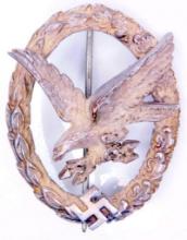 German World War II Luftwaffe Radio Operator / Aerial Gunner Badge