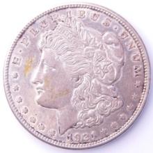 Morgan Silver Dollar Coin, 1921