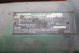 Hitachi 14" metal cut off saw