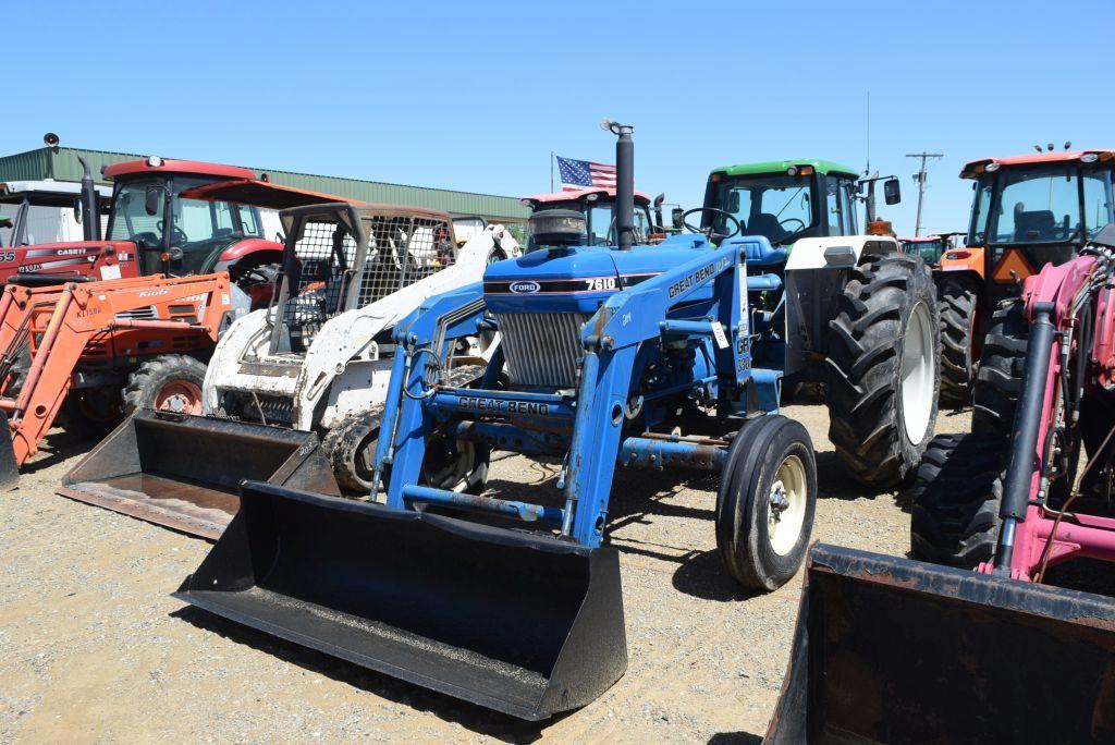 FORD 7610 2WD W/ LDR BUCKET