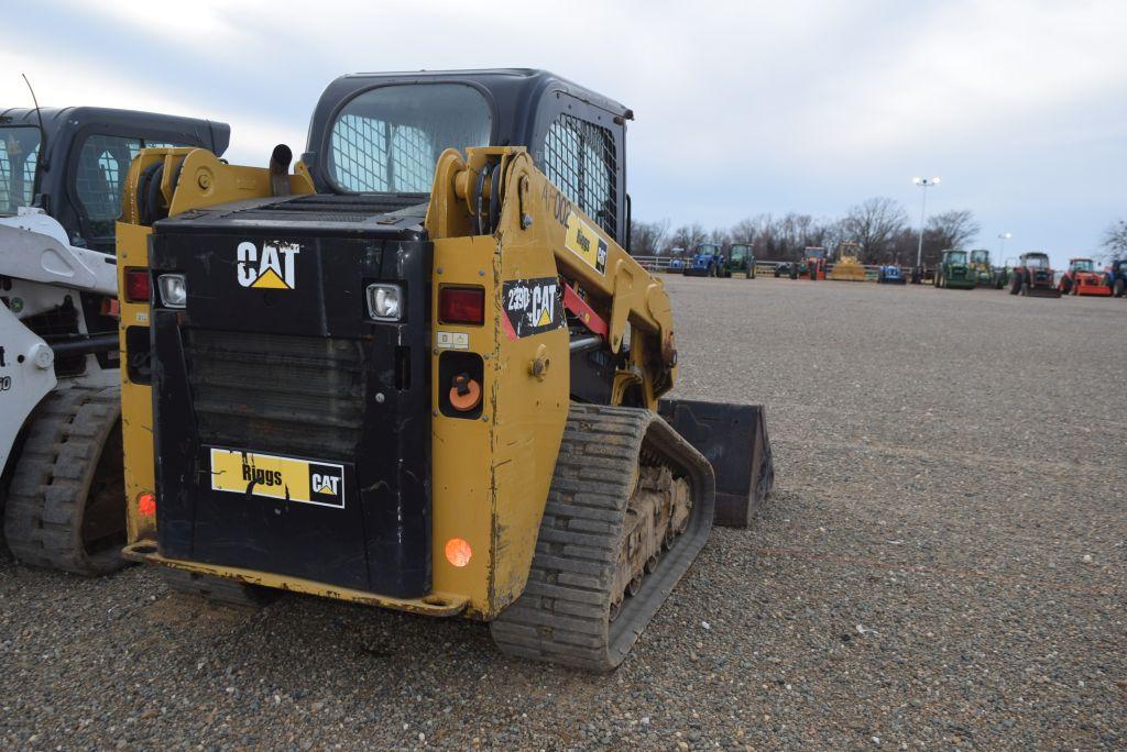 CAT 239D RUBBER TRACK SKID STEER 4289HRS (WE DO NOT GUARANTEE HOURS)