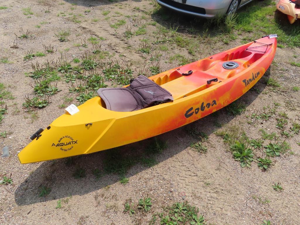 Cobra tandem 2 person 12' kayak (has slow leak)