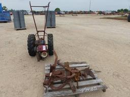 WALK BEHIND GARDEN PLOW