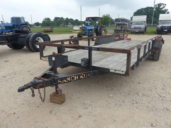 2016 AMERITRAIL  22' X 82" BUMPER PULL TRAILER