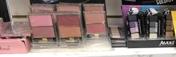LOT CONSISTING OF ASSORTED BLUSHES AND EYESHADOWS (APPROX. 60+/- PCS.)