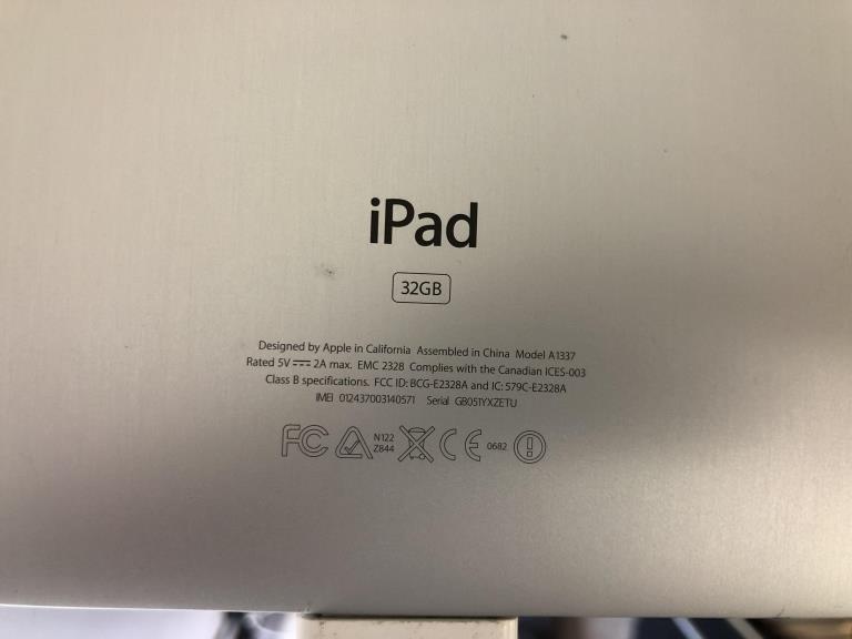 APPLE iPAD MODEL A1337 INCLUDES SONY ALL-IN-ONE