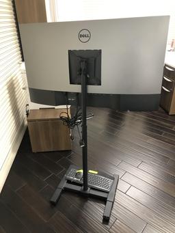 DELL 42"MONITOR ON STAND, MODEL P4317Q