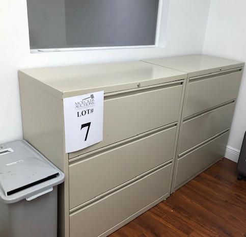 3-DRAWER LATERAL FILE CABINETS