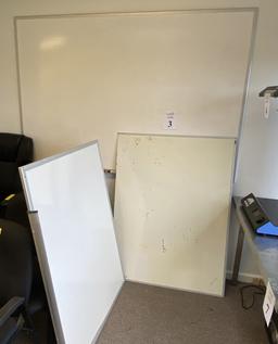 LOT CONSISTING OF: (3) DRY ERASE BOARDS
