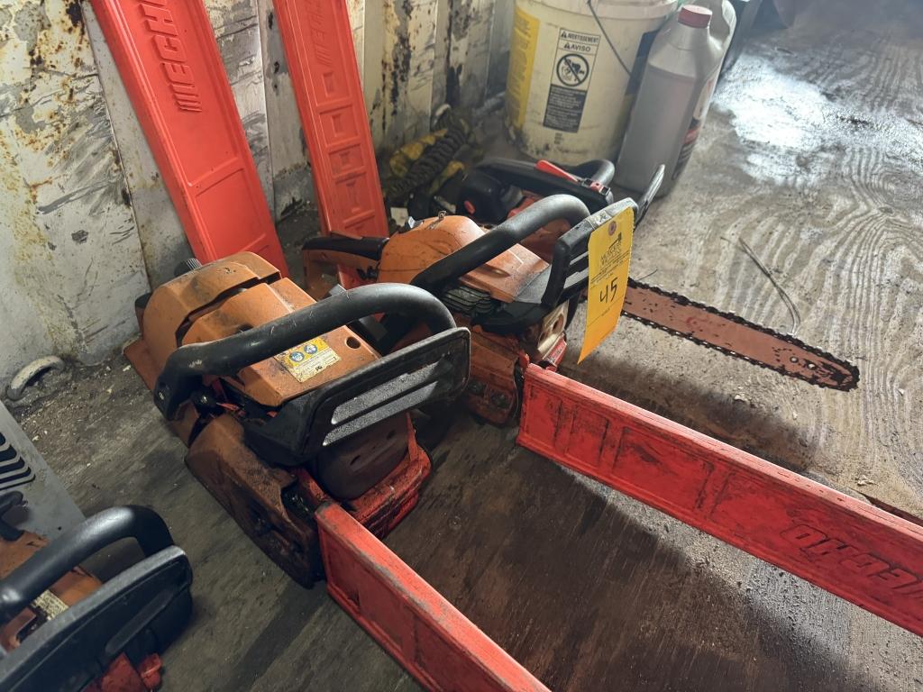 ECHO CHAINSAWS WITH ACCESSORIES