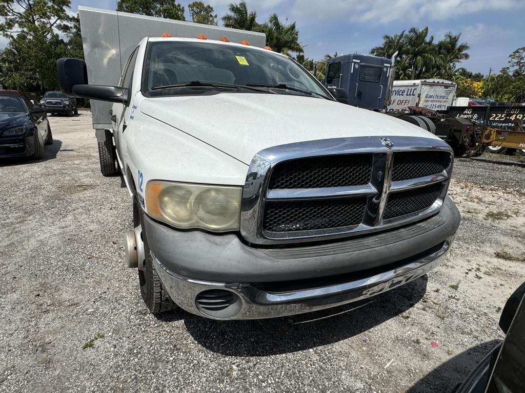 2005 DODGE RAM 3500 CREW CAB DUMP TRUCK