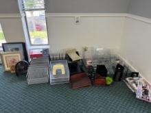 LOT CONSISTING OF OFFICE SUNDRIES, ORGANIZERS,