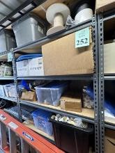 MEDIUM DUTY SHELVING UNIT WITH CONTENTS