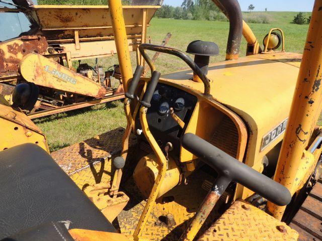 John Deere 350 Crawler with 6 way dozer, 4139 hours showing, SN:SNI4F3D0293