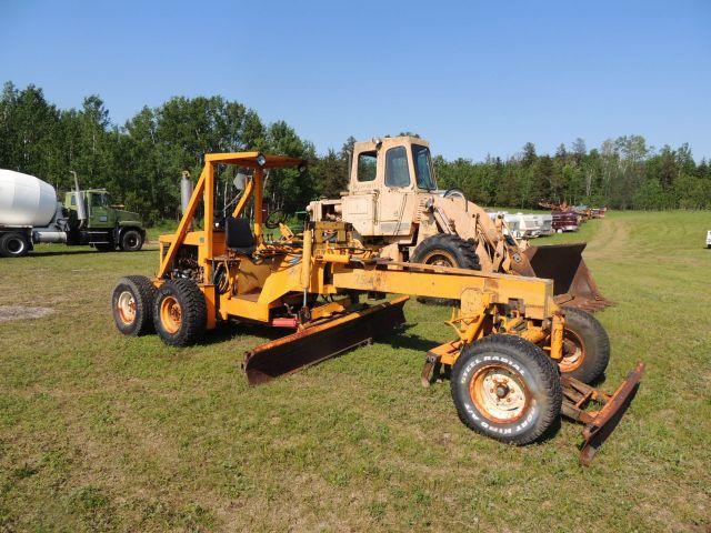 Basic 2544 Grader, diesel engine, SN:7017805245, articulating all hyd, 4336