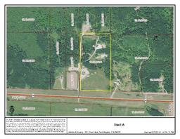 Tract A: 19.75 acres with Cement Plant Parcel R121000200 Hubbard County.  T