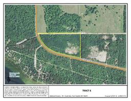 Tract E: 17.3 acres with gravel parcel R192901700 Hubbard County