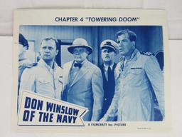 Don Winslow Group of 1940's Lobby Cards