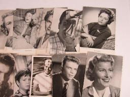 Group of Vintage German Movie Star Cards & Postcards