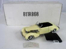 Franklin Mint 1:24 1937 Cord Phaeton Coupe