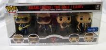 Walmart Exclusive Funko Pop Rock U2 Zoo TV 4 Pack Figure Set MIB