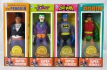 Set (4) 2023 Mego Batman 8" 50th Anniversary Figures MIB