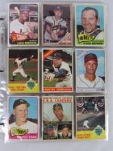 Lot (60) 1960-1966 Topps Baseball Cards with Stars
