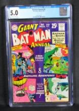 Batman Annual #6 (1963) Silver Age 80 Page Giant CGC 5.0