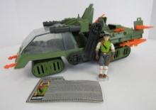 Vintage 1986 GI Joe H.A.V.O.K. Vehicle Complete w/Cross Country & File Card