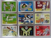 Lot (37) Diff. 1968 Fleer Laughlin World Series Cards including Ruth and Gehrig