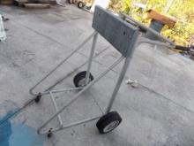 ROLLING OUTBOARD MOTOR STAND