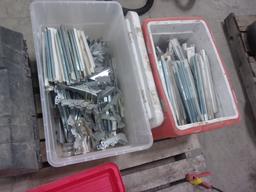 TOOL BOX, JOIST HANGERS, SIDING SPLICES, BODY HARNESS, HOOKS