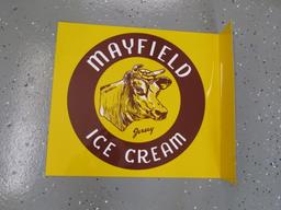 Mayfield ice cream 18x18 Dst flange, NOS