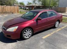 2006 Honda Accord NO RESERVE