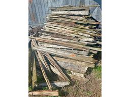 Pile of 5' Cedar Rails