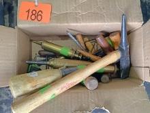 Antique Plumb Bobs, Hammers, Etc.