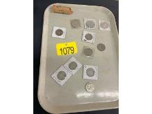 Canadian 50 Cent Pcs, Quarters & Dollars