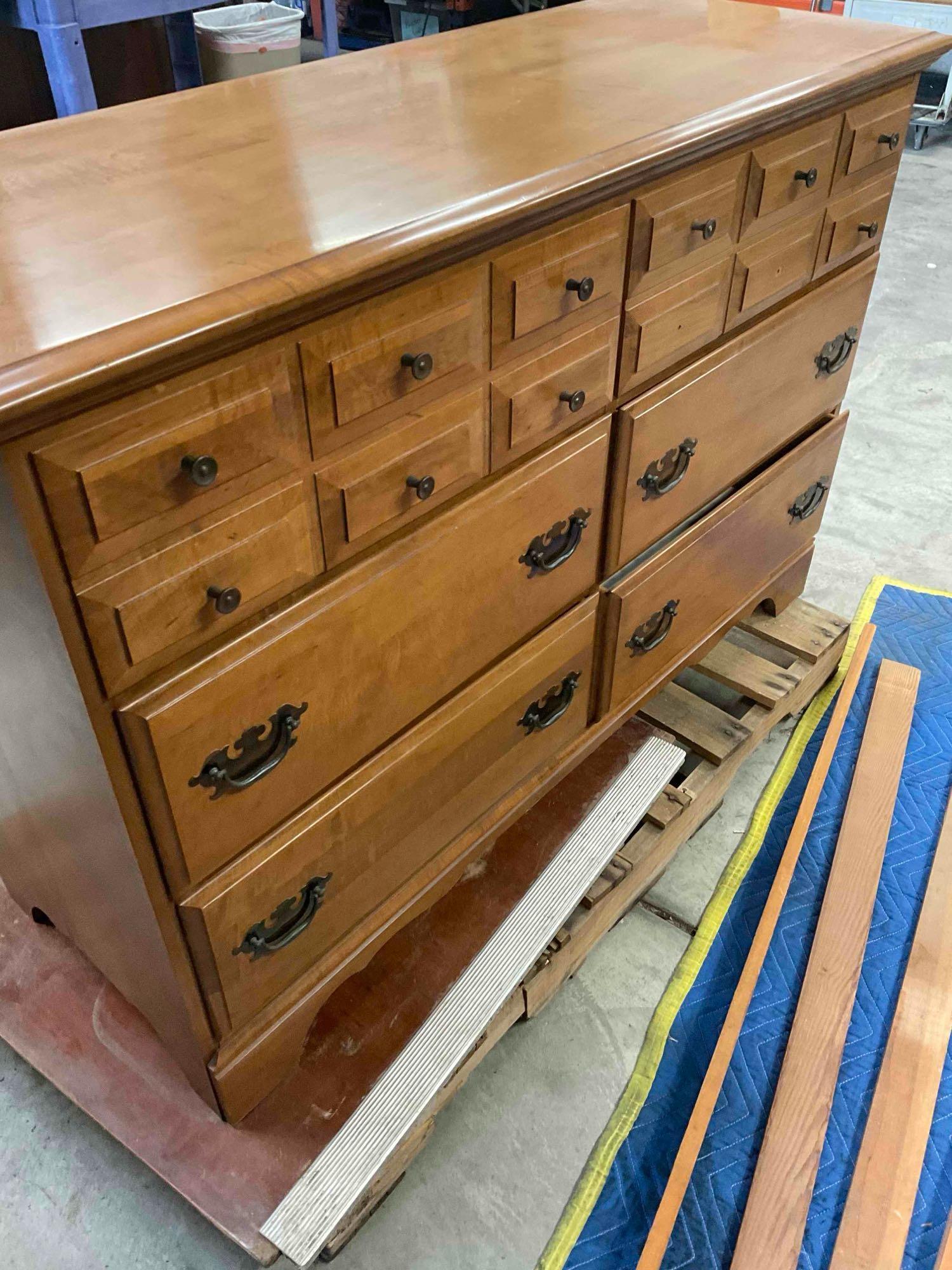 Hungerford Memphis Vintage Solid Mahogany Furniture, 6 piece bedroom set.