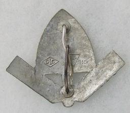2 pcs. German RAD Sleeve Insignia/Cap Badge