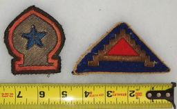2 pcs. Theater Made 7th Army/North Africa Command Patches
