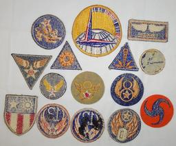 15 pcs. Misc. WW2 US Patch Grouping