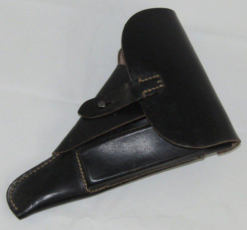 Scarce Late War Soft Shell P-38 Holster W/Smooth Finish