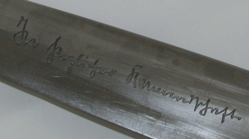 Early SA Dagger For EM/NCO W/Scabbard-E. P. & S.-Full Rohm Inscription