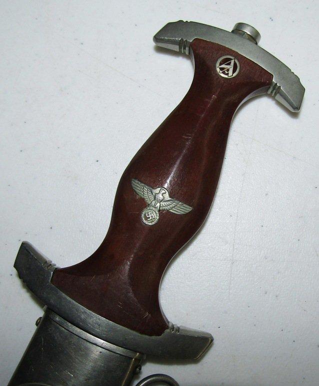 Early Ground Rohm SA Dagger With Scabbard-Anton Wingen Jr.