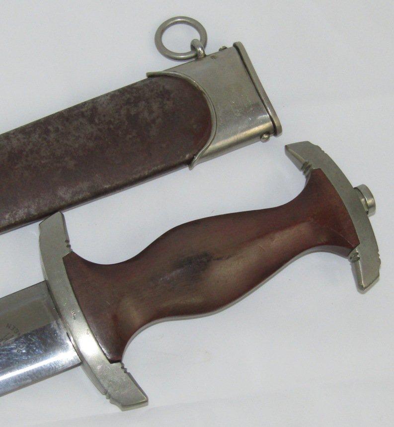 Early Ground Rohm SA Dagger With Scabbard-Anton Wingen Jr.