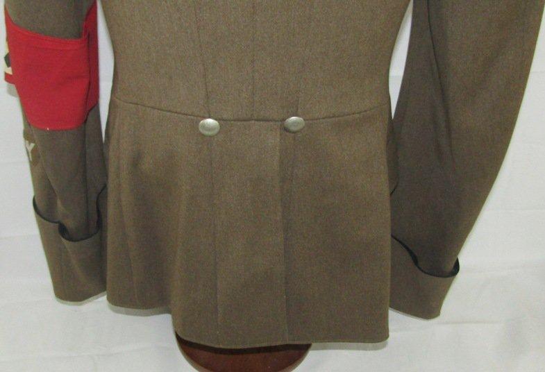 Rare! WW2 RAD OberstArbeitsFuhrer Tunic-Medical Sleeve Insignia-Bayern Hochland Gau Insignia