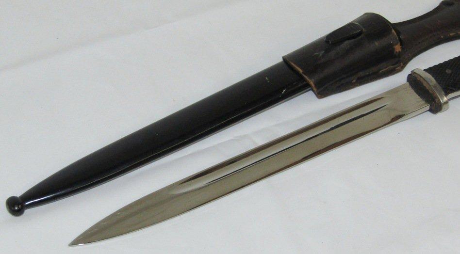 WW2 German Long Model Dress Bayonet With Scabbard-TIGER SOLINGEN