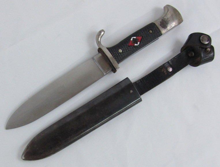 Early Transitional Hitler Youth Knife-J.A. HENCKELS