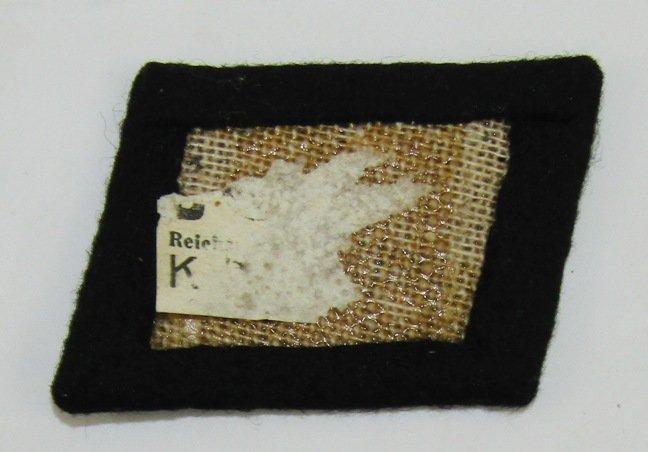 Waffen SS 27th Flemish Division Langemarck Collar Tab For EM-RZM Pattern